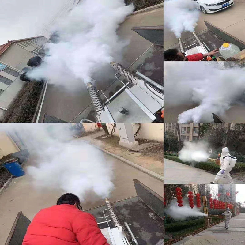 Vehicle-Mounted Dual-Tube Sprayer Insecticide Mosquito Fogging Equipment Orchard Vegetable Field Spraying