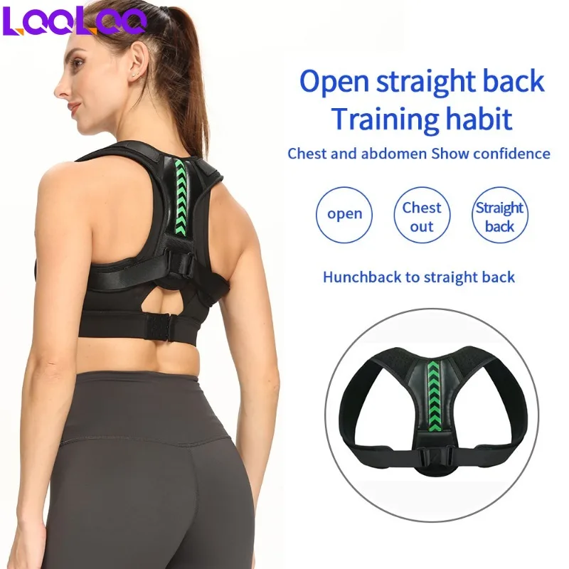 1Pcs Back Shoulder Correction for Men and Women ,Back Support with Adjustable for Home Office,Outdoor Sport,Basketball,Football