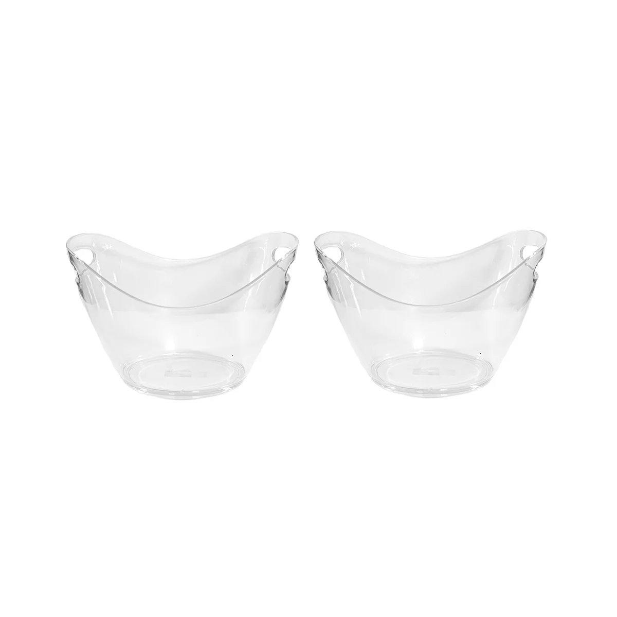 

2Pcs Ice Bucket for Cocktail Bar Bar Supplies Ice Tub Champagne Bucket Ice Buckets for Parties