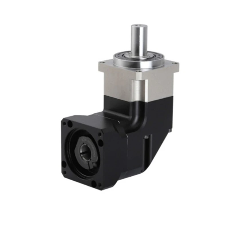 PLMG042 Precise Right Angle 90 Degree planetary gearbox reducer for 40 / 42mm 50W 100W AC Servo Motor input shaft 8mm