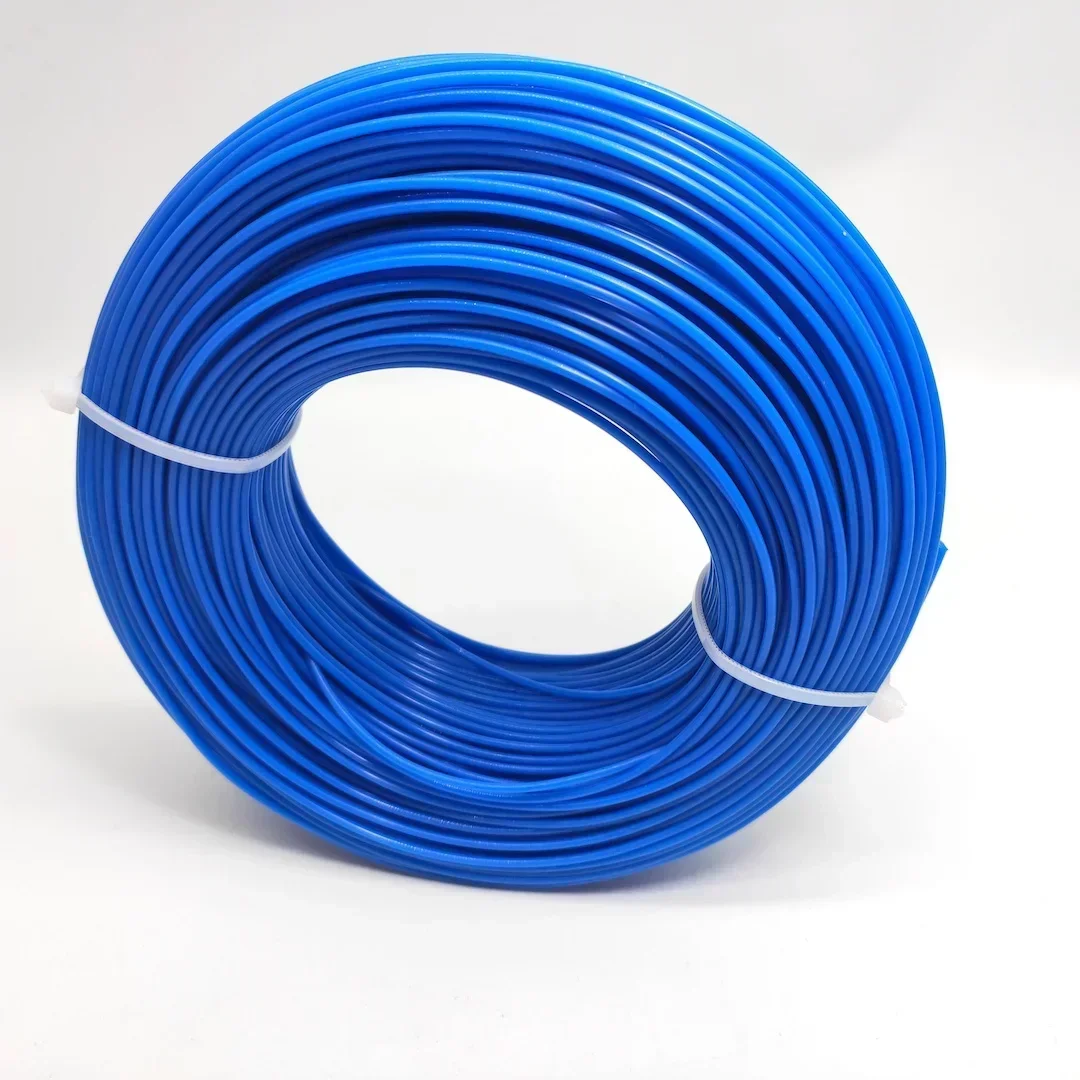 COSY 100m Blue Mowing Nylon Grass Cut Trimmer Line Round Cord Wire String For Grass Trimmer Roll Rope Lawn Mower Accessories