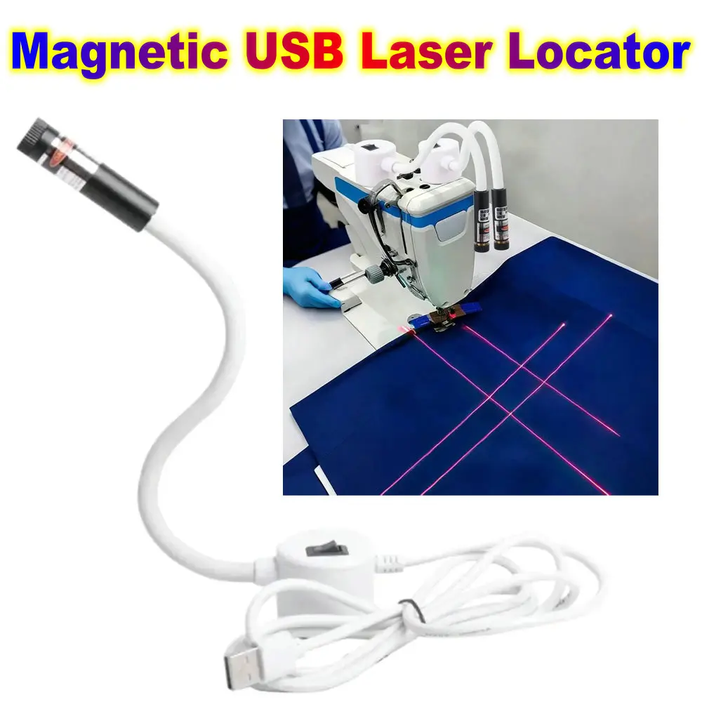 

DTF Print USB Laser Locator Tool Heat Press Infrared Ray Positioner Kit Led Sewing Laser Positioning Light Cross Magnetic Kits