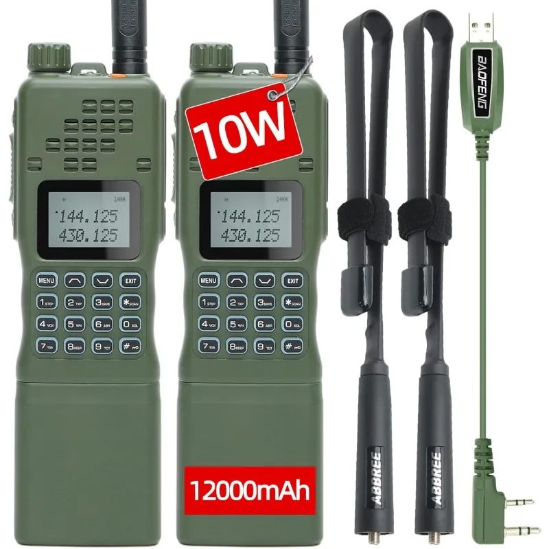 

Baofeng Radio AR-152 Ham Radio Handheld 10W Long Range Rechargeable Military Grade Two Way Radio