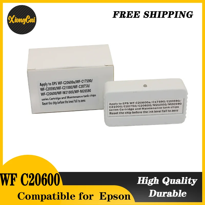 Compatible for  T02Q Ink Cartridge Chip Resetter for Epson WorkForce Enterprise WF-C20600 C20600 Printer for Europ version only