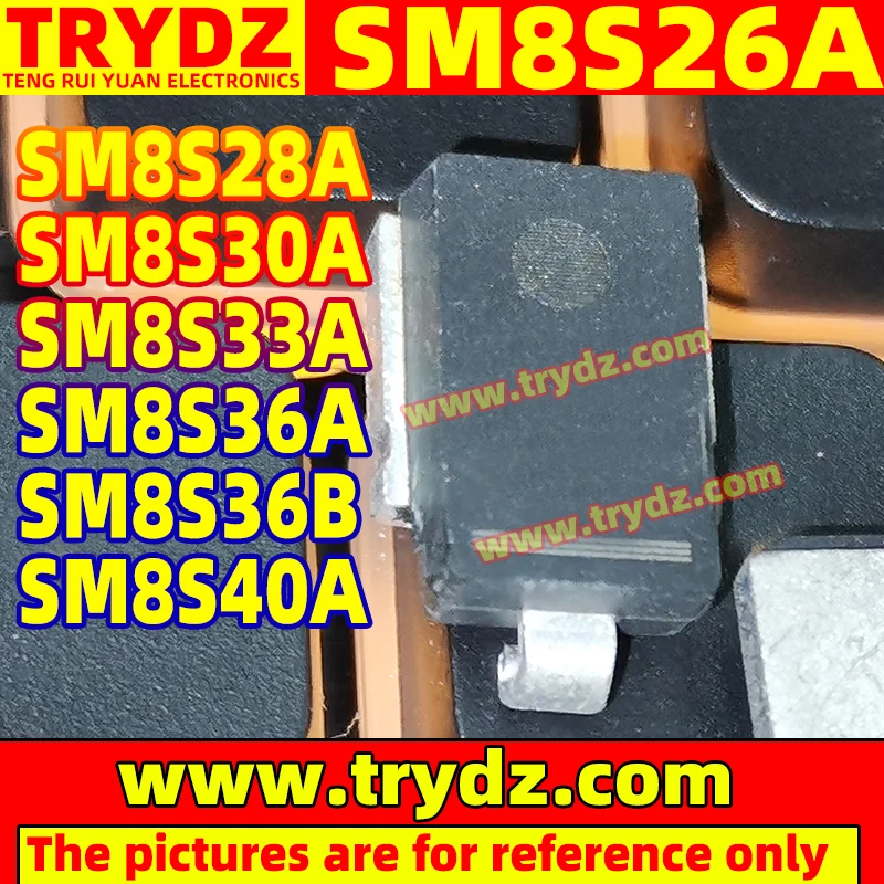 10-1pcs New SM8S26A SM8S28A SM8S30A SM8S33A SM8S36A SM8S36B SM8S40A diode tube