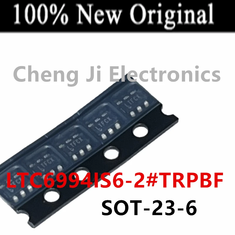 5PCS/Lot LTC6994IS6-1#TRMPBF LTFCV 、LTC6994CS6-1#TRMPBF 、LTC6994IS6-2#TRPBF LTFCX New Delayed Clock Chip LTC6994