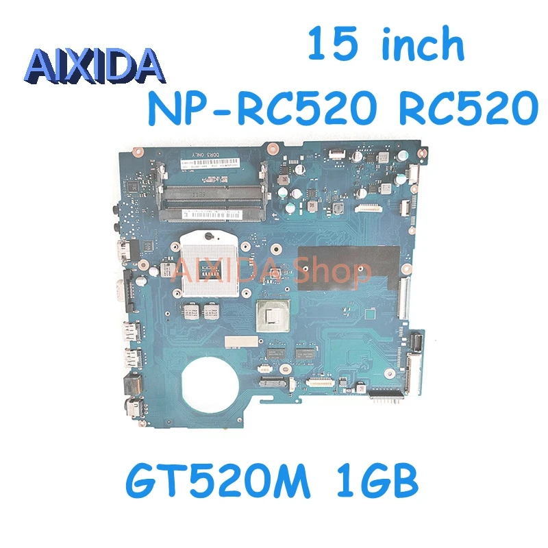 

AIXIDA BA92-08079A BA92-08079B BA41-01581A BA41-01579A BA41-01580A For SAMSUNG NP-RC520 RC520 Laptop Motherboard GT520M 1GB HM65