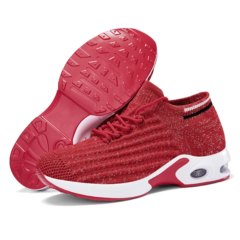 

2025 Running Sneaker Women Walking Shoes Womens Fashion Air Cushion Mesh Breathable Tennis Sport Shoes Size 36-43