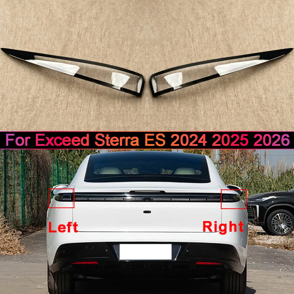 

Car Tail Light Cover For Exceed 2024 2025 2026 Sterra ES Rear Outer Tail Lamp Cover Taillight Brake Lights Shell Taillight Lens
