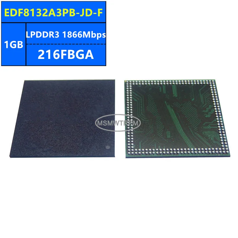 EDF8132A3PB-JD-F EDF8164A3PK-JD-F K3QF1F10DM-BGCF LPDDR3 1GB 1866Mbps 216FBGA 8Gb Memory Chip IC Integrated Circuits Brand New O