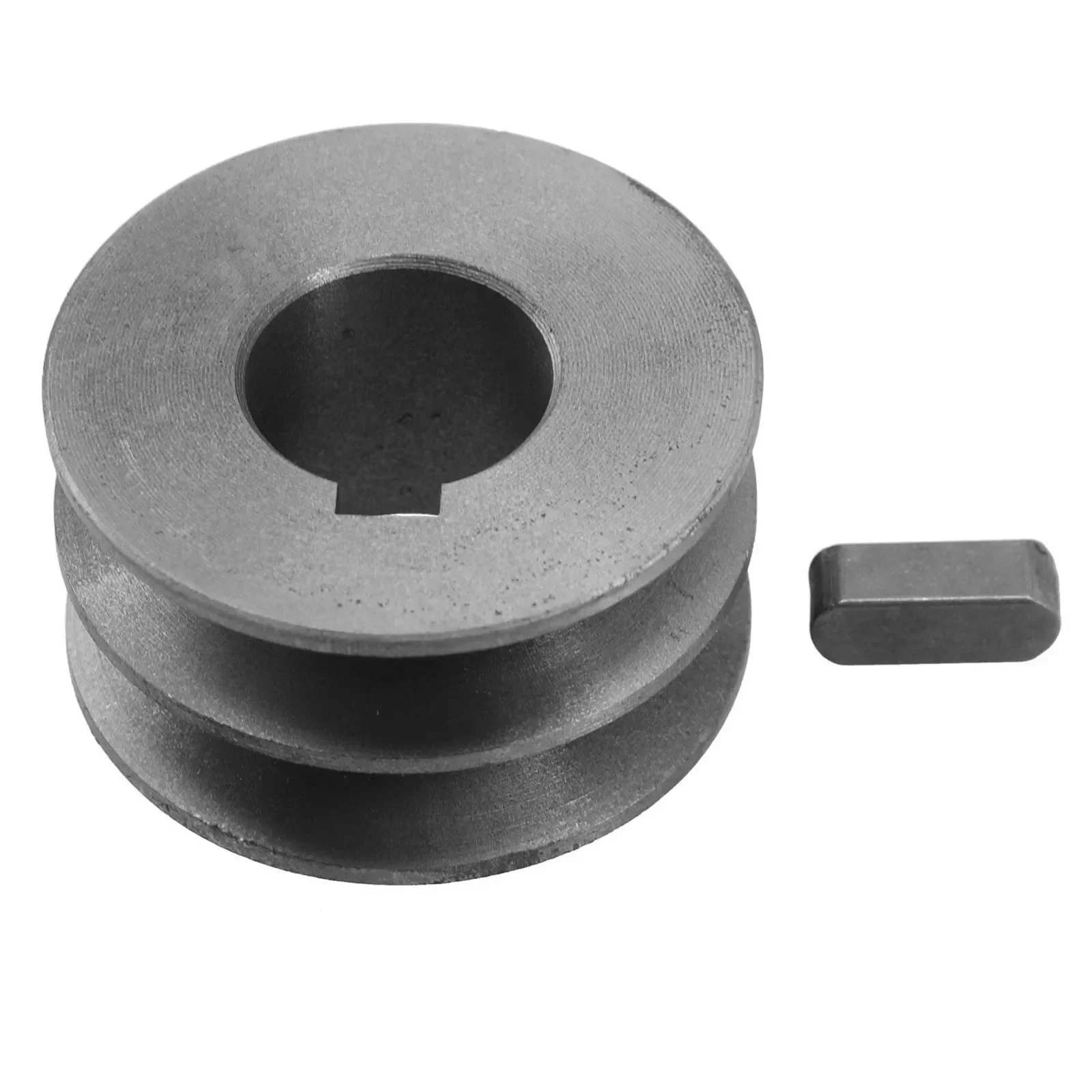 Practical New V-Belt Pulley 1 Pc Cast Iron Motor Power Tool Accessory Dia 50mm-100 Double Slot Pulley Timing Belt