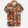 Hawaiian Beach Travel Surf Casual Shirts with 3D Printing