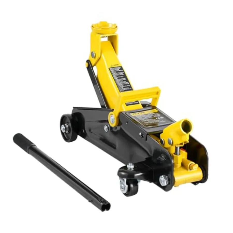 

Low Profile Floor Jack 2 Ton 4400 lbs Heavy Duty Iron Hydraulic Racing Floor Jack Hydraulic Car Jack Single Piston Quick Lift P