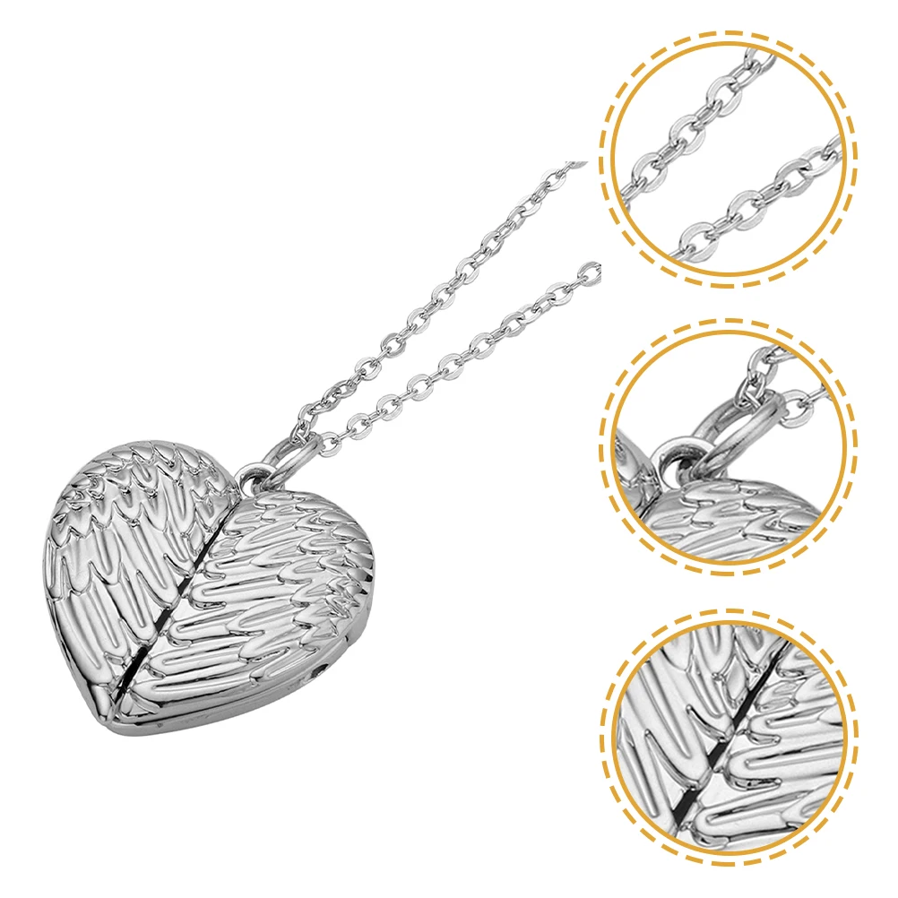 

Настраиваемый кулон-сердце с местом для фото для женщин, подарок для мамы, дочери, сестры, ожерелье с фотографией