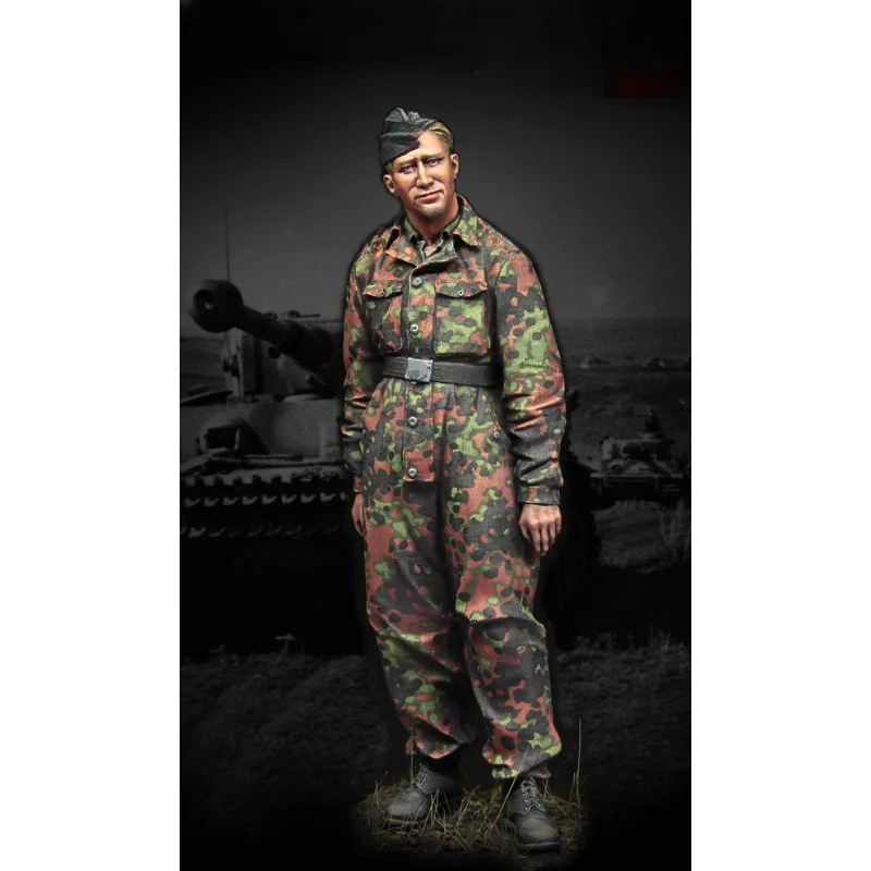 

1/16 Scale Die-cast Resin Figure Soldier 1-person Model Assembly Kit Toy Model (unpainted)