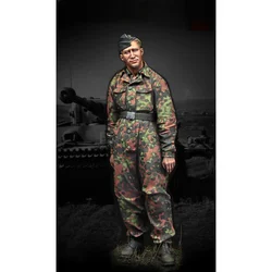 1/16 ölçekli Die-dökme reçine figürü asker 1 kişilik Model montaj kiti oyuncak modeli (boyasız)