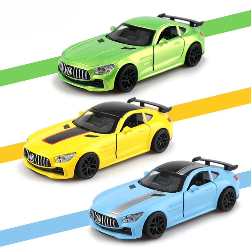 1:36 jouet pour enfants Ben GT Chi simulation alliage voiture de sport retirer jouet pour enfants voiture poupée machine