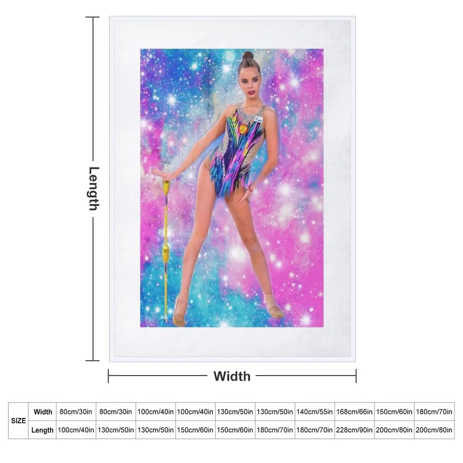 Rhythmic Gymnastics - Dina Averina clubs Throw Blanket Quilt Blankets Sofas Of Decoration Nap Thermal Luxury Throw Blankets