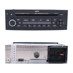 RD43 Radio Car Player with CD USB AUX for Peugeot 206 207 307 408 508 Citroen C2 C4 C5 ,RD4 Upgrade RD43