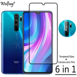 Full Cover Tempered Glass For Xiaomi Redmi Note 8 Pro Screen Protector Redmi Note 8 Pro Camera Glass For Redmi Note 8 Pro Glass