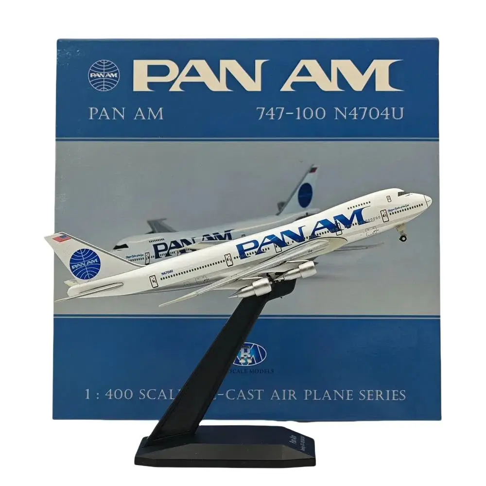 

RM 1/400 scale PAN AM 747-100 N4704U Passenger Airplane Diecast Model Plane Collection Aircraft Toys Gift