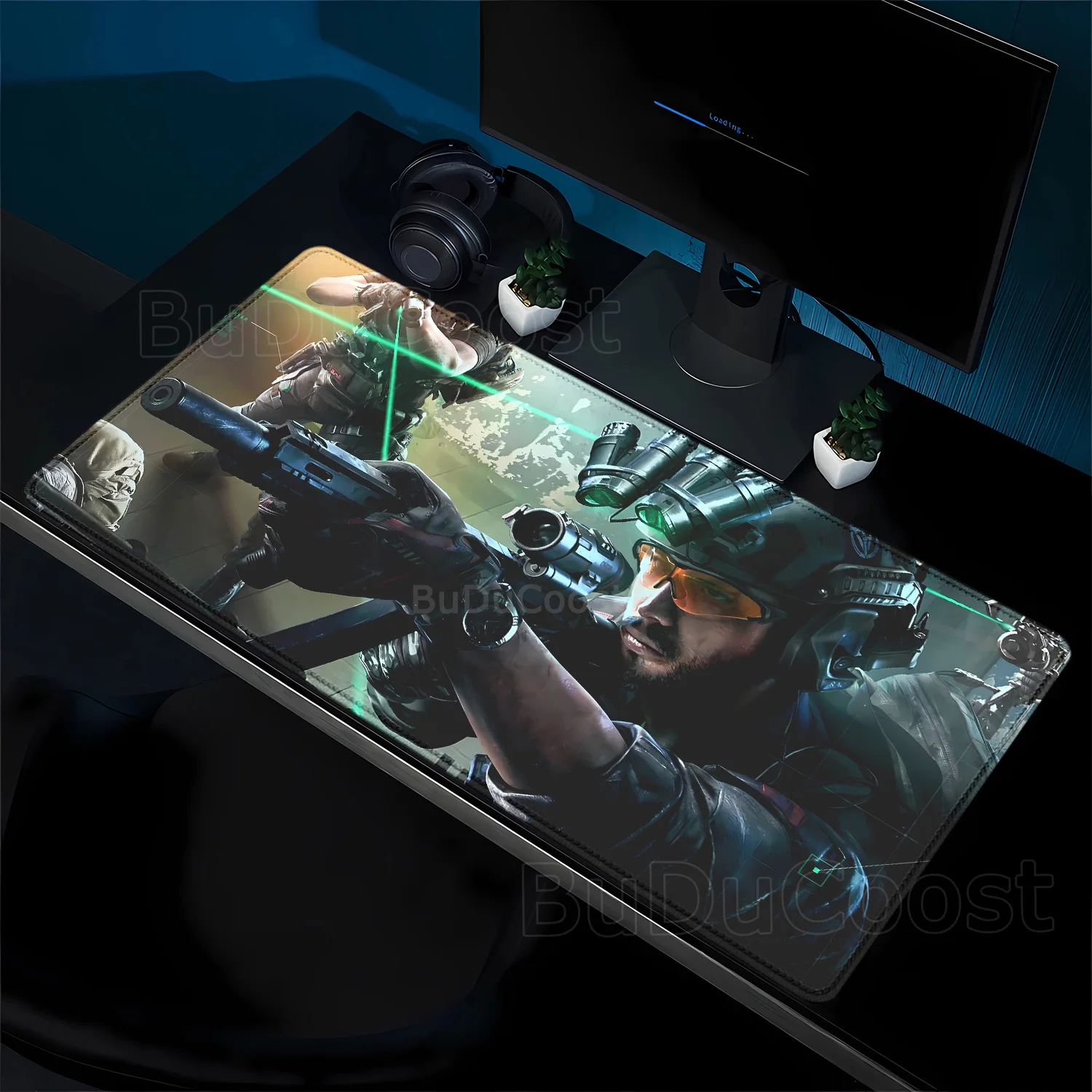 PC Game Delta Force Large mouse pad For Gaming mousepad with Stitched Edges and Non-Slip Rubber Base Extended game accessories