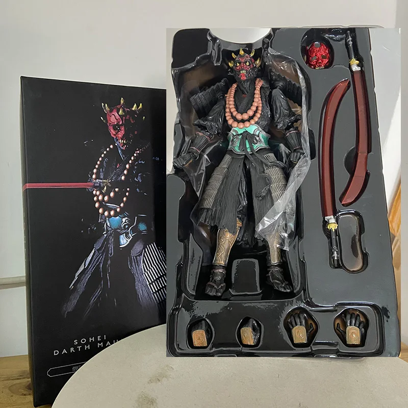 Star Wars Figur Samurai Taisho Death Star Rüstung Darth Vader Boba fett Akazonae Königlichen Garde Taikoyaku Action Figur Modell Spielzeug – Detail 4