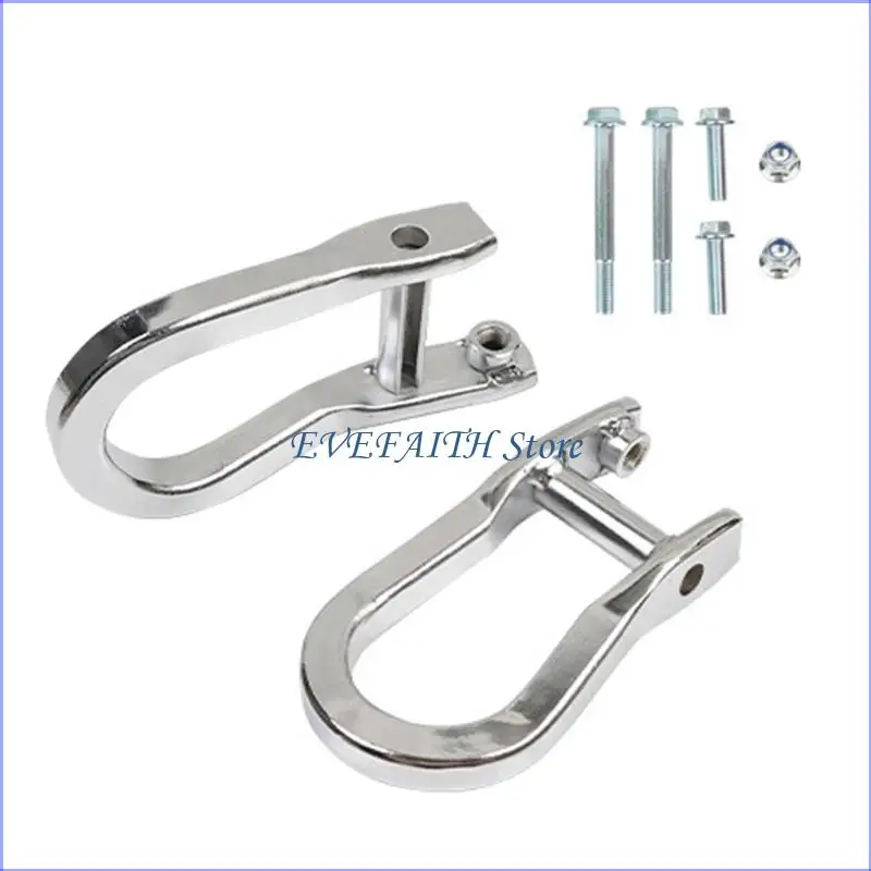 124B Vehicle Tow Hook 84192871 Steel Construction Front Lower Bumper Trailer Rings