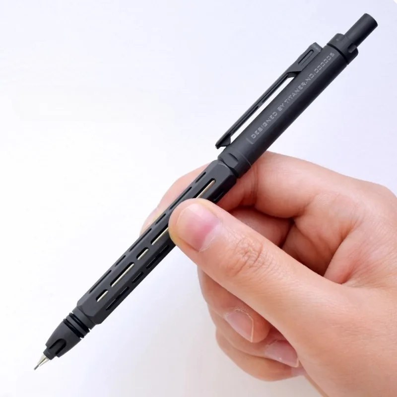 

Titaner Titanium Alloy Automatic Pencil Aluminum Alloy German Imported Schmidt Components 0.5HB Pencil Lead Mechanical Pencils