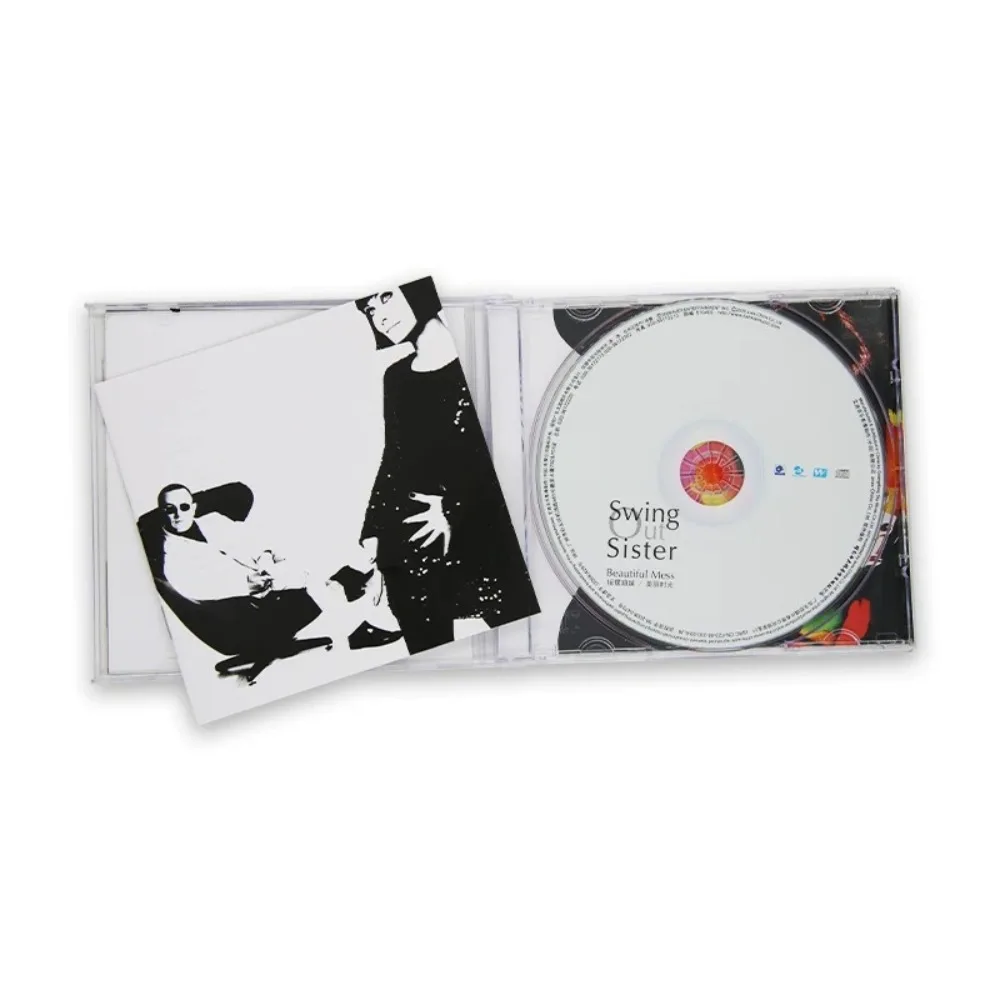 Swing Sisters Beautiful Time CD + Lyric Book - 90s Retro Western Pop Music Album