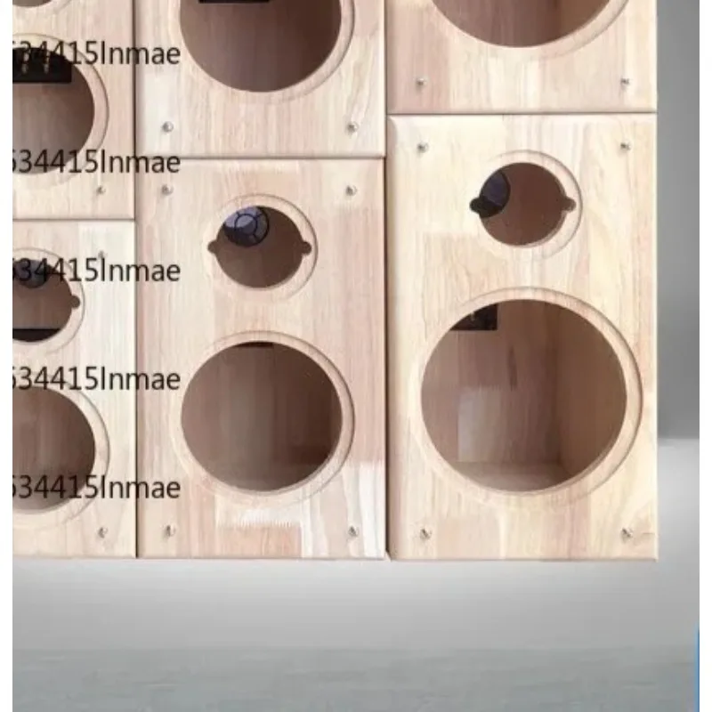 Empty Box - Solid Wood 2-Way Enclosure for Car Audio Outdoor Sound System DIY Upgrade 