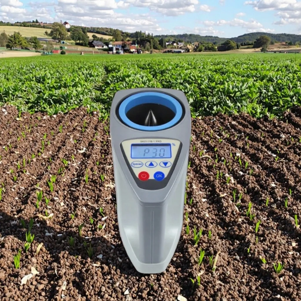 2026 SKZ111B-1 PRO CODE High Quality Digital Moisture Meter for Coffee Corn Grain Cotton Seeds Analysis