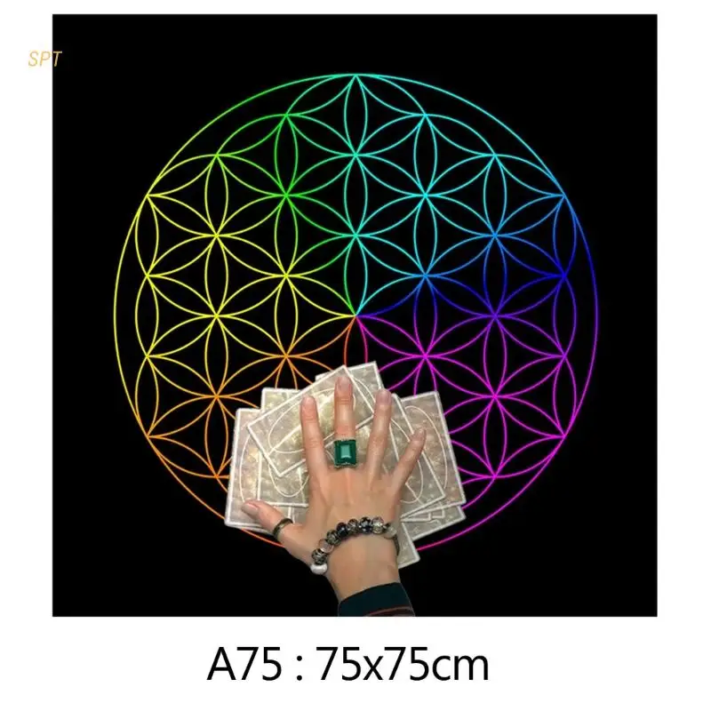 

Настольная Накладка для карт, скатерти, руны, гадания, алтарь, накладки на стол XX