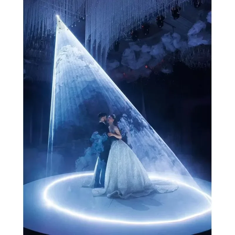 15W Laser Stage Light APP Control Modern Decorative Lighting for Wedding Ceremony First Dance Party Club DJ Show Effect Lamp