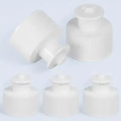 

30Pcs Push Pull Replacement Caps Leakproof Reusable Sports Water Bottle Lids Portable Lightweight Compact Plastic Bottle Screw