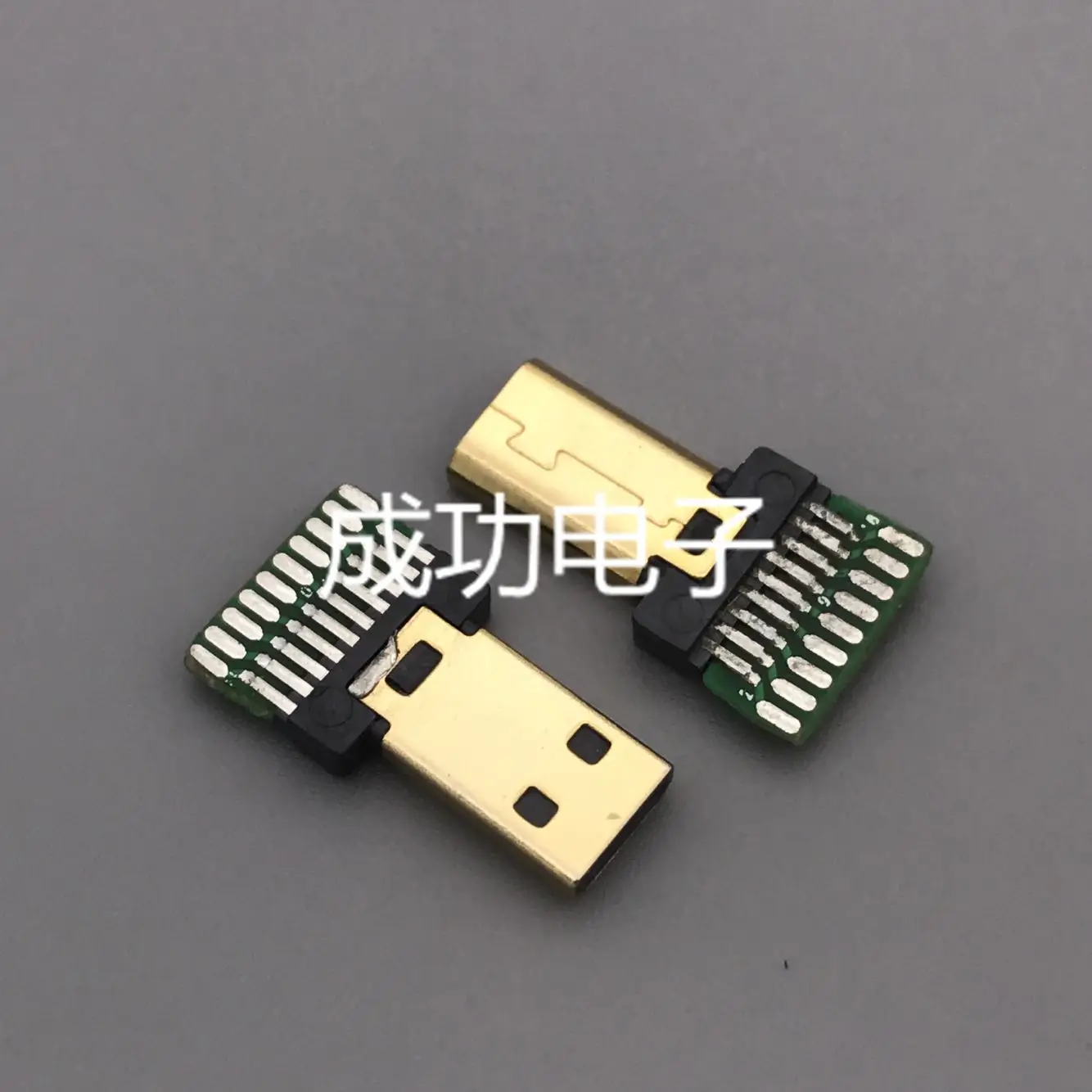 For Universal high definition Micro HDMI D Type Extended Male Connector Micro HDMI Connector