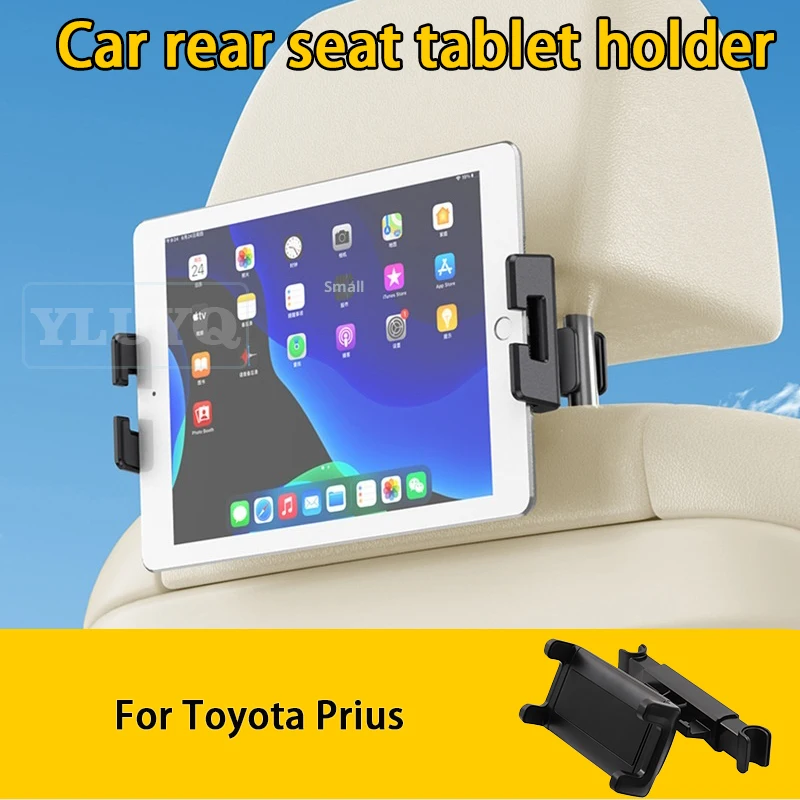 

For Toyota Prius Car Rear Seat Tablet Holder, Headrest-Mounted Phone Navigation Holder, Car Interior Accessory