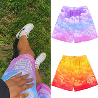 2025 Summer Men Gym Shorts Eric Emanuel EE Basic Short New EE Flame Men Women Mesh Basketball Shorts Casual Breathable