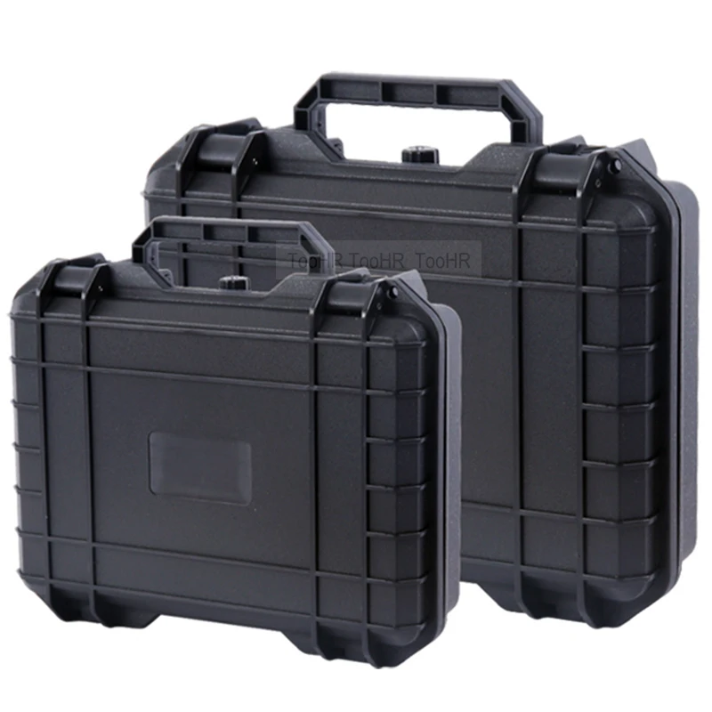 ABS Plastic ToolBox Safety Equipment Instrument Case Portable Dry Storage Box Impact resistant hardware Tool Case With Foam