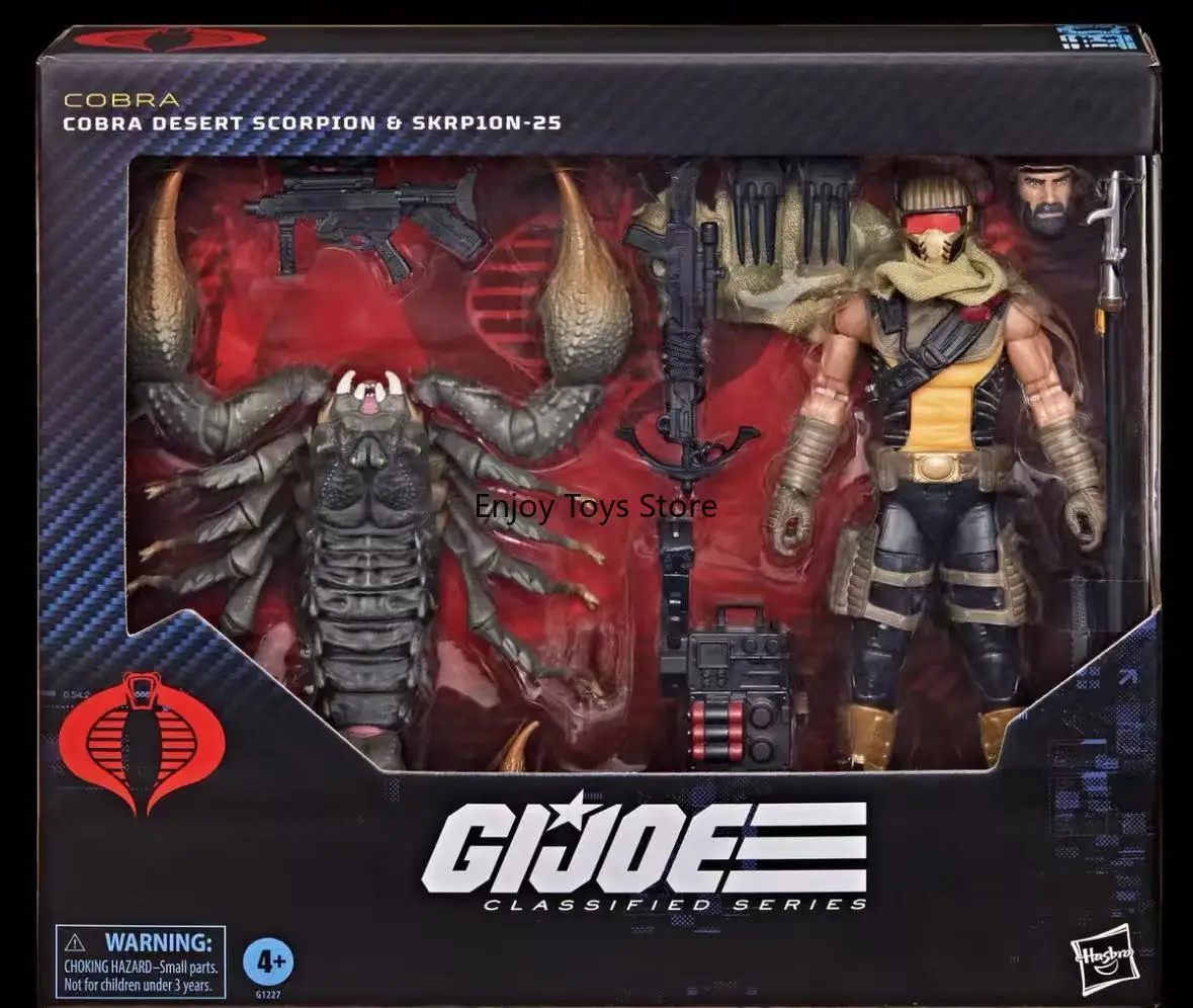 In Stock Hasbro Special Forces Cobra Desert Scorpion & Skep 10-25 Spot