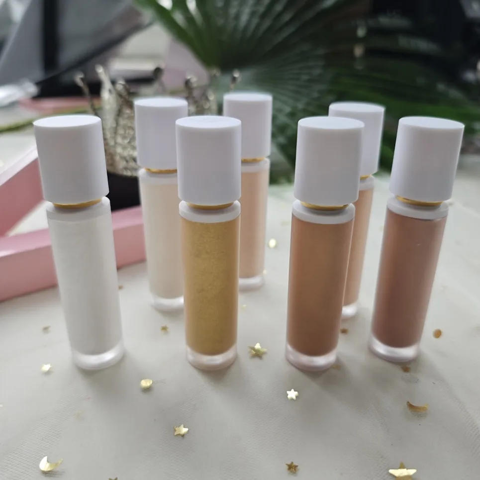 10ML Liquid Highlighter Private Label Makeup Shimmer Contour Vegan Wholesale Custom Logo