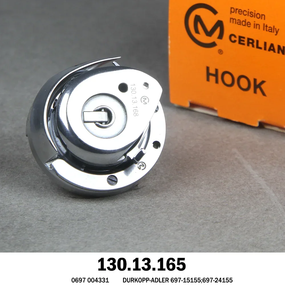 130.13.165 Original CERLIANI Rotary Hook Used For Durkopp-Adler 697-15155 697-24155 Sewing Machine