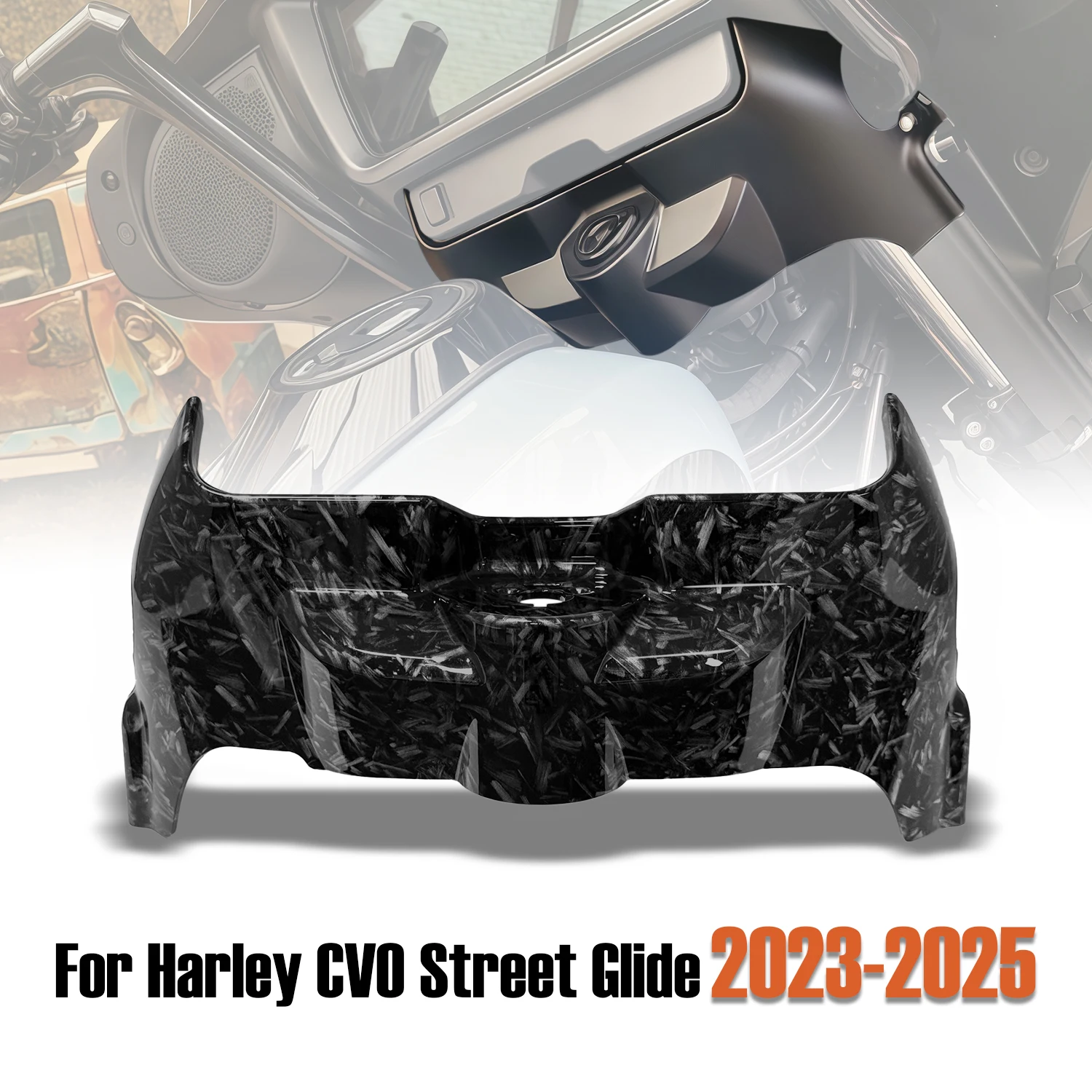 

Motorcycle Accessories New Inner Fairing Cover Keyhole Panels Fit For Harley Touring Street Glide FLHX CVO FLHXSE 2023 2024 2025