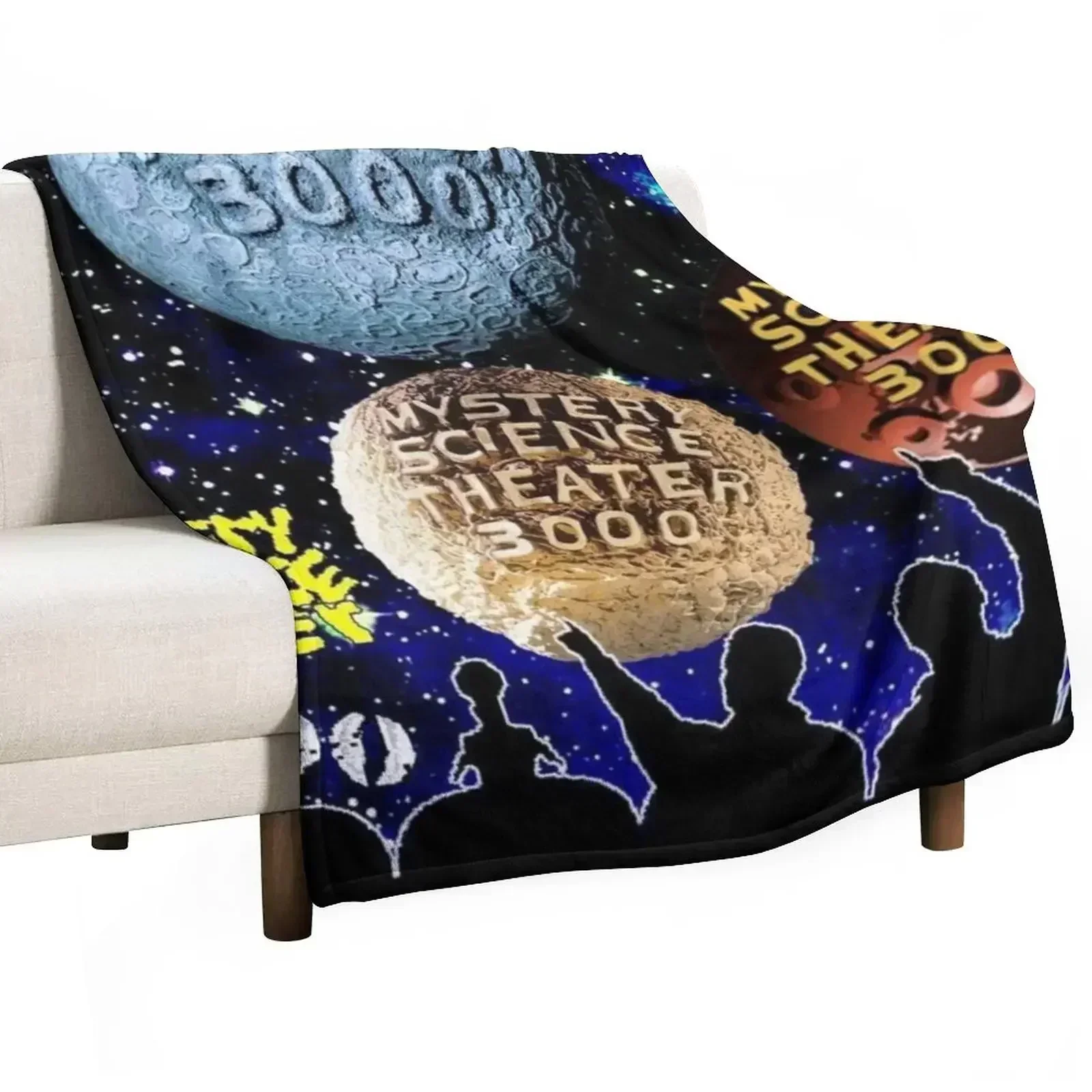 

MST3K - Mystery Science Theater 3000 Logo Throw Blanket Fade Resistant Durable Throw Blanket