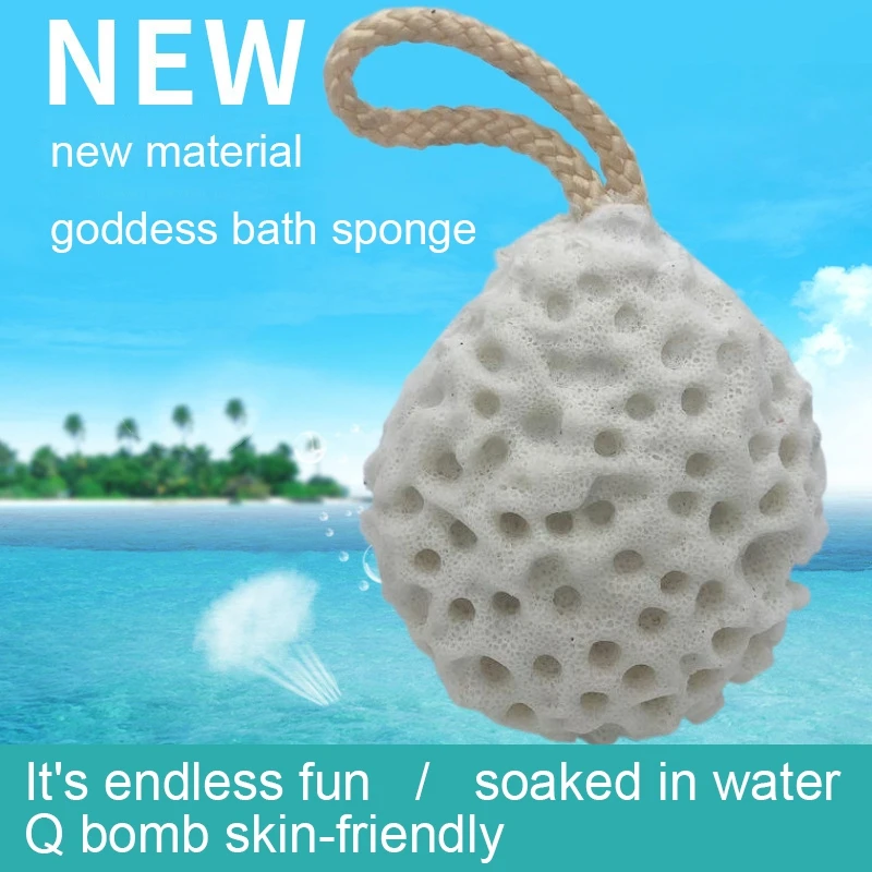 Honeycomb Bath Ball Sponge Shower Rub For Body Skin Exfoliation Massage Brush Scrubber Body Brush Wipe Bathroom Accessories