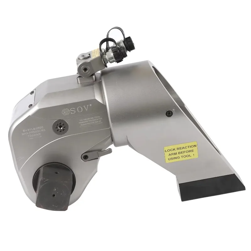 Llave dinamométrica hidráulica Hytorc de accionamiento cuadrado de torsión máxima/7528NM de alta calidad