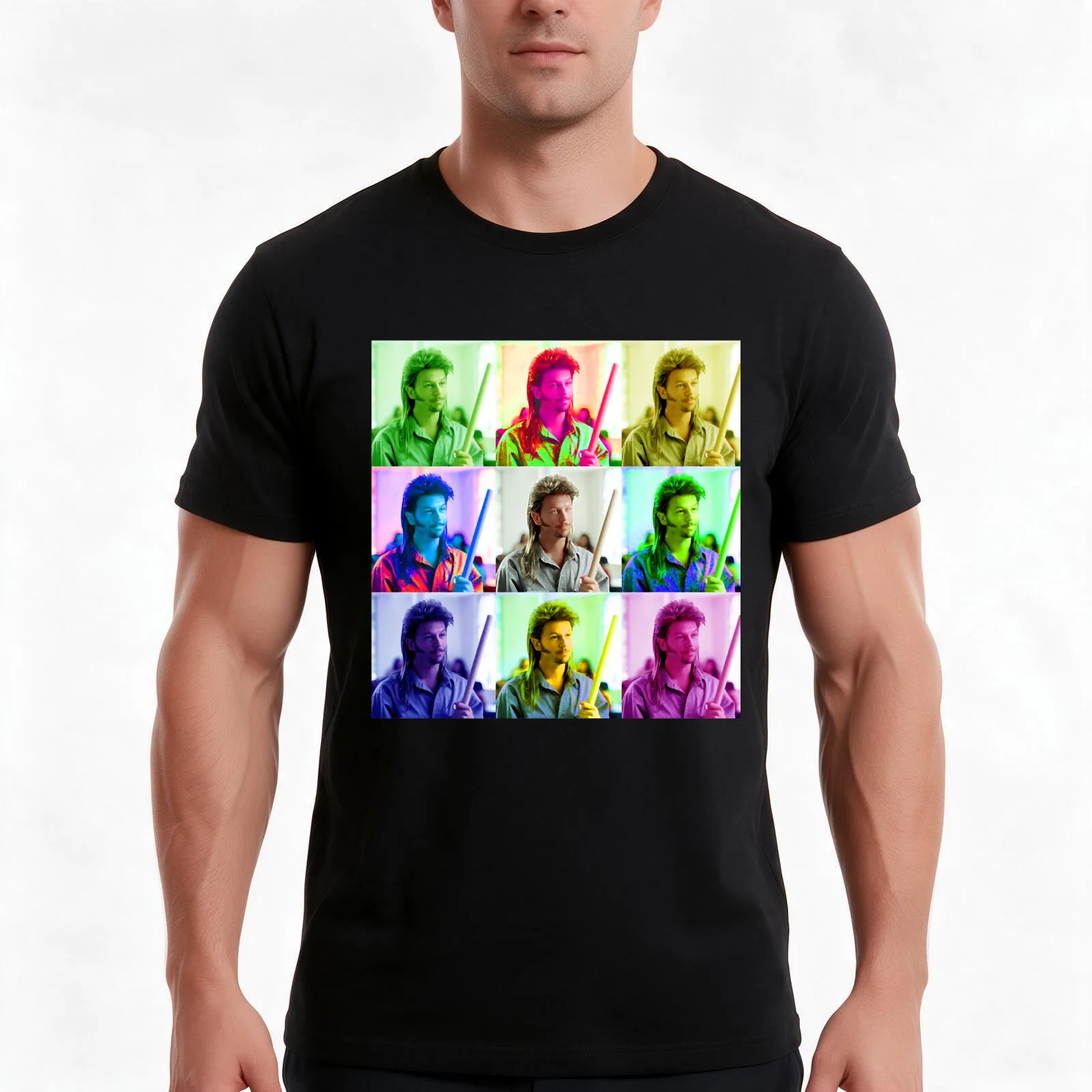 Vintage Joe Dirt Collage Fans Men Women T-Shirt, Summer Casual Cotton Tee, Oversized Streetwear Tops, Vintage Graphic Print