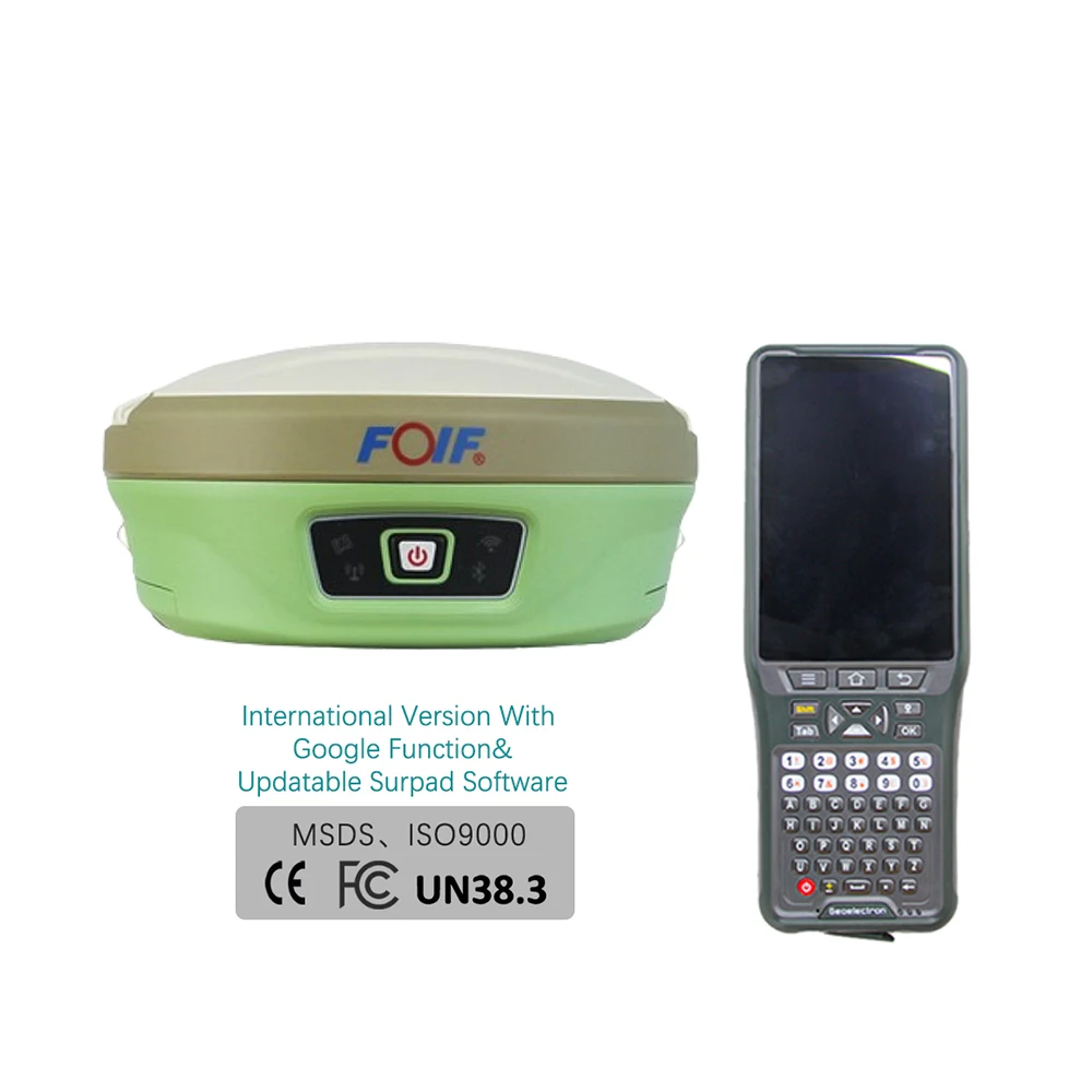 

Cheap Rtk Gnss FOIF A90 1408 Channels Gps Receiver Gnss Rtk with Permanent Code Surveying Instruments Gps Gnss Rtk