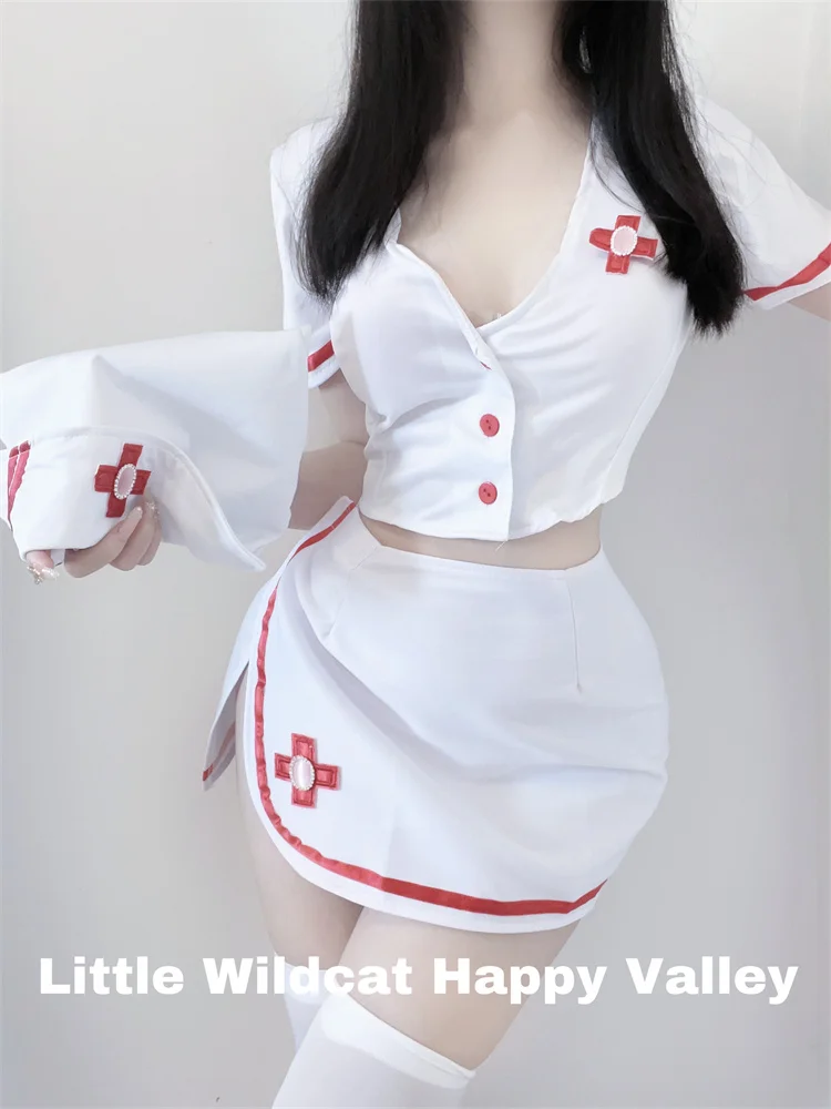 Erotic Lingerie Ladies Sexy Nurse Outfit Cosplay Costume Servant Lolita Hot Babydoll Uniform Erotic Cosplay Lingerie