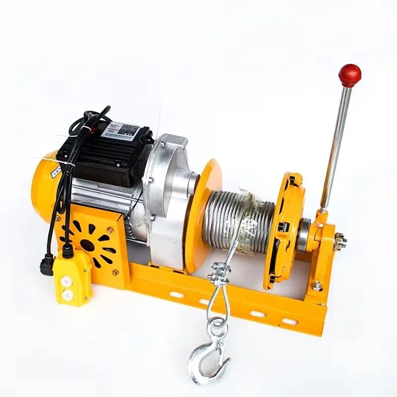 for Portable 220v Multifunctional Fast Heavy Duty 1800w 110v Motor Lifting Clutch Winch
